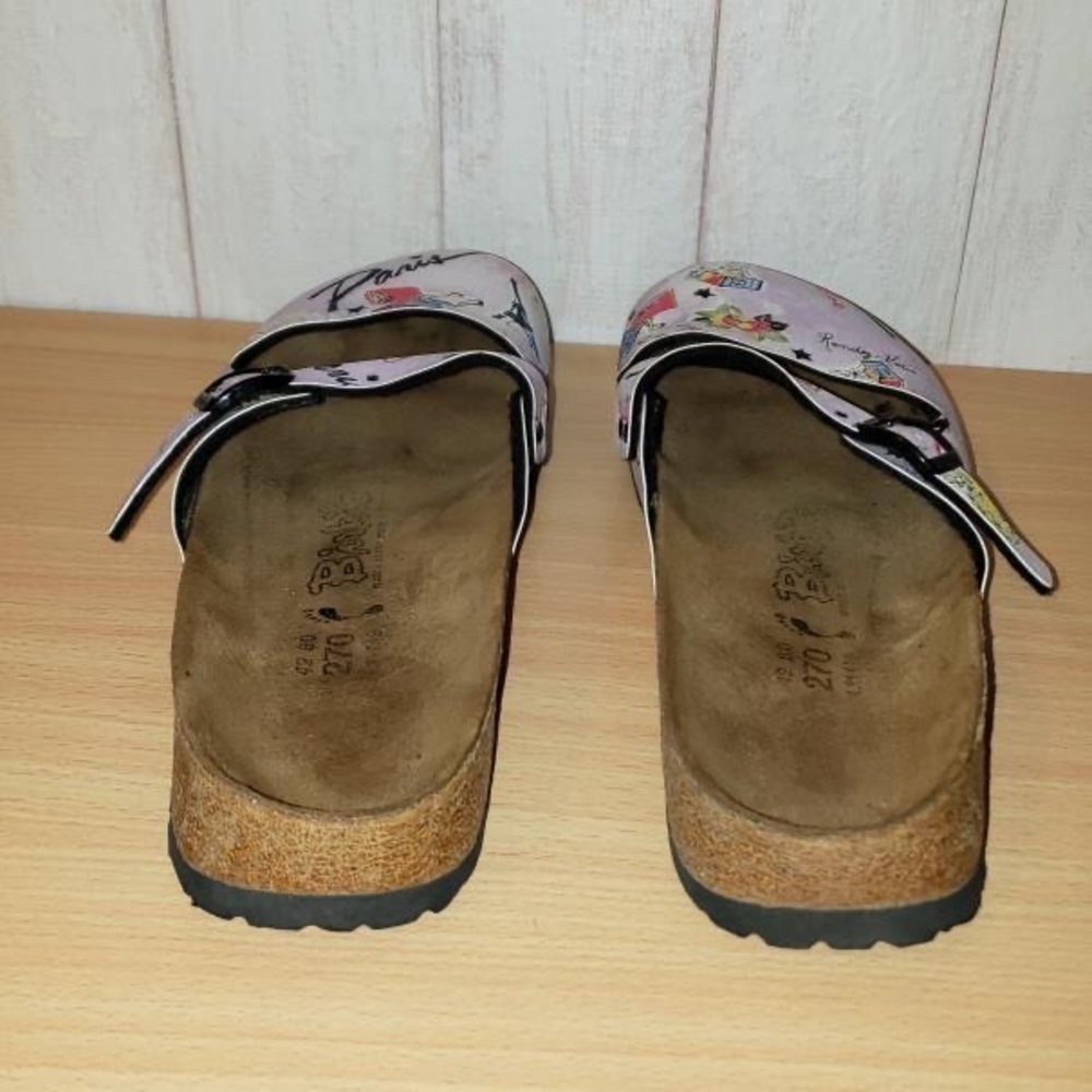 Birkis Birkenstock Paris Mule Clogs Shoes 11 - Picture 8 of 9